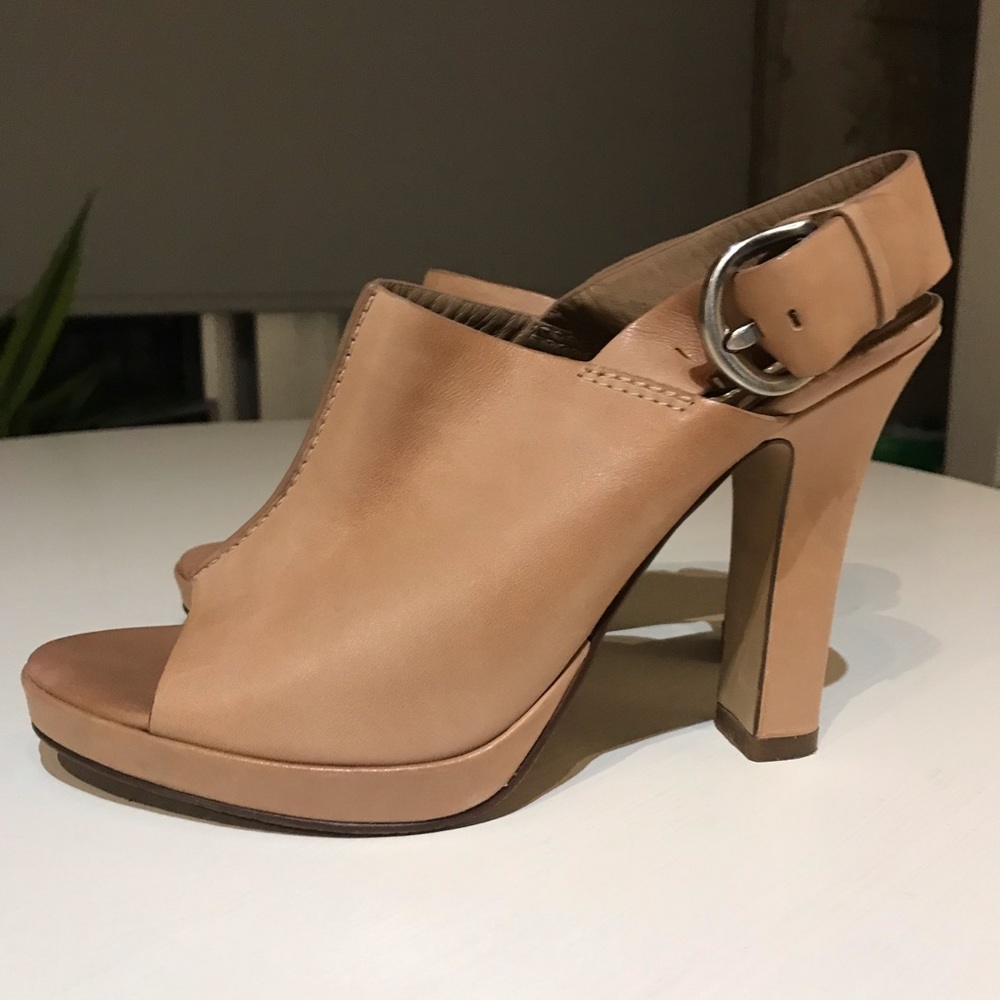 Cole Haan tan leather sling back pump size 8 1/2